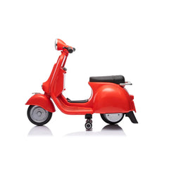 2025 Licensed 12V Vespa Kids Ride On Motorcycle