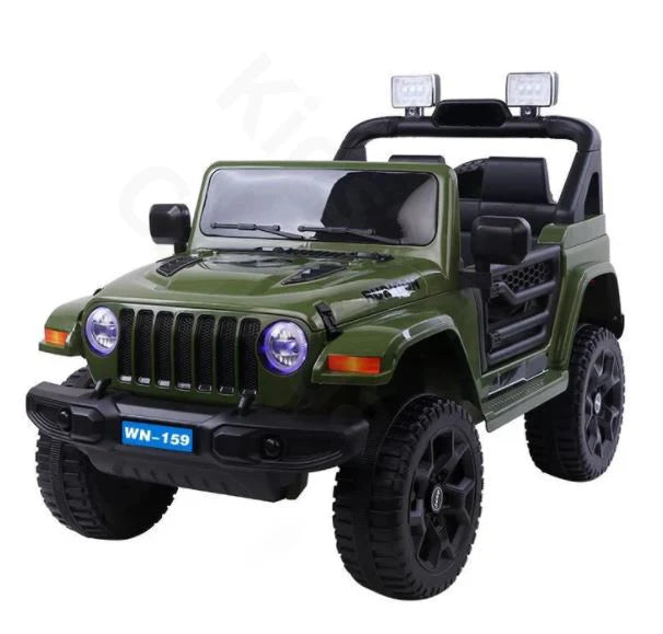 2025 Jeep Wrangler Style with Parental Remote Control, Dual Motors System & More 12V