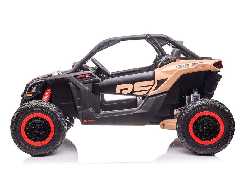 2x24V Officially Licensed Can-Am Maverick 4WD Edition 2-Seater Kids Ride On Buggy Eva Wheels Leather Seats RC - Toys For All · Canada