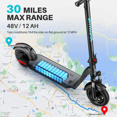 2025 SmooSat MAX Electric Folding Scooter with Smart APP