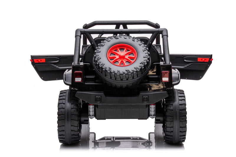 Remote control ride on deals jeep 2 seater