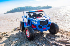 2023 24V Police UTV 2 Seater Ride On Cars 4x4 With Remote Control - Toys For All · Canada